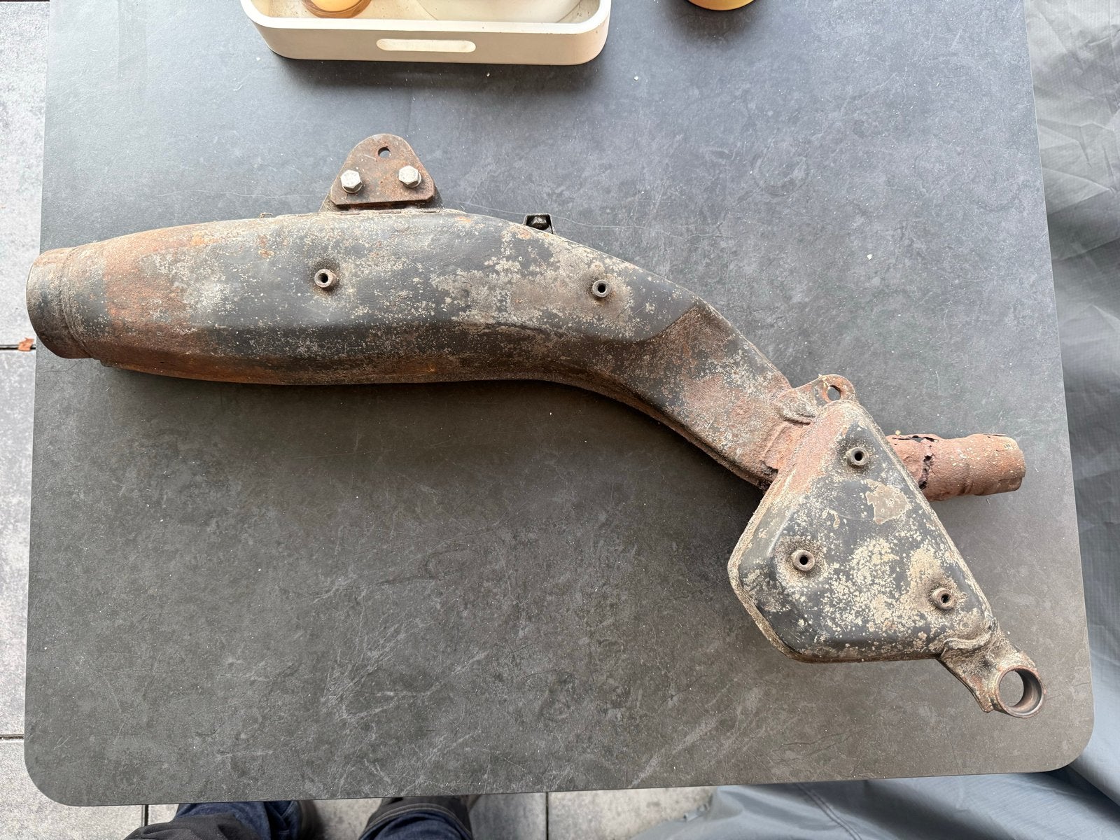 Yamaha XT 500 uitlaat - opknapper, Ophalen of Verzenden, Gebruikt