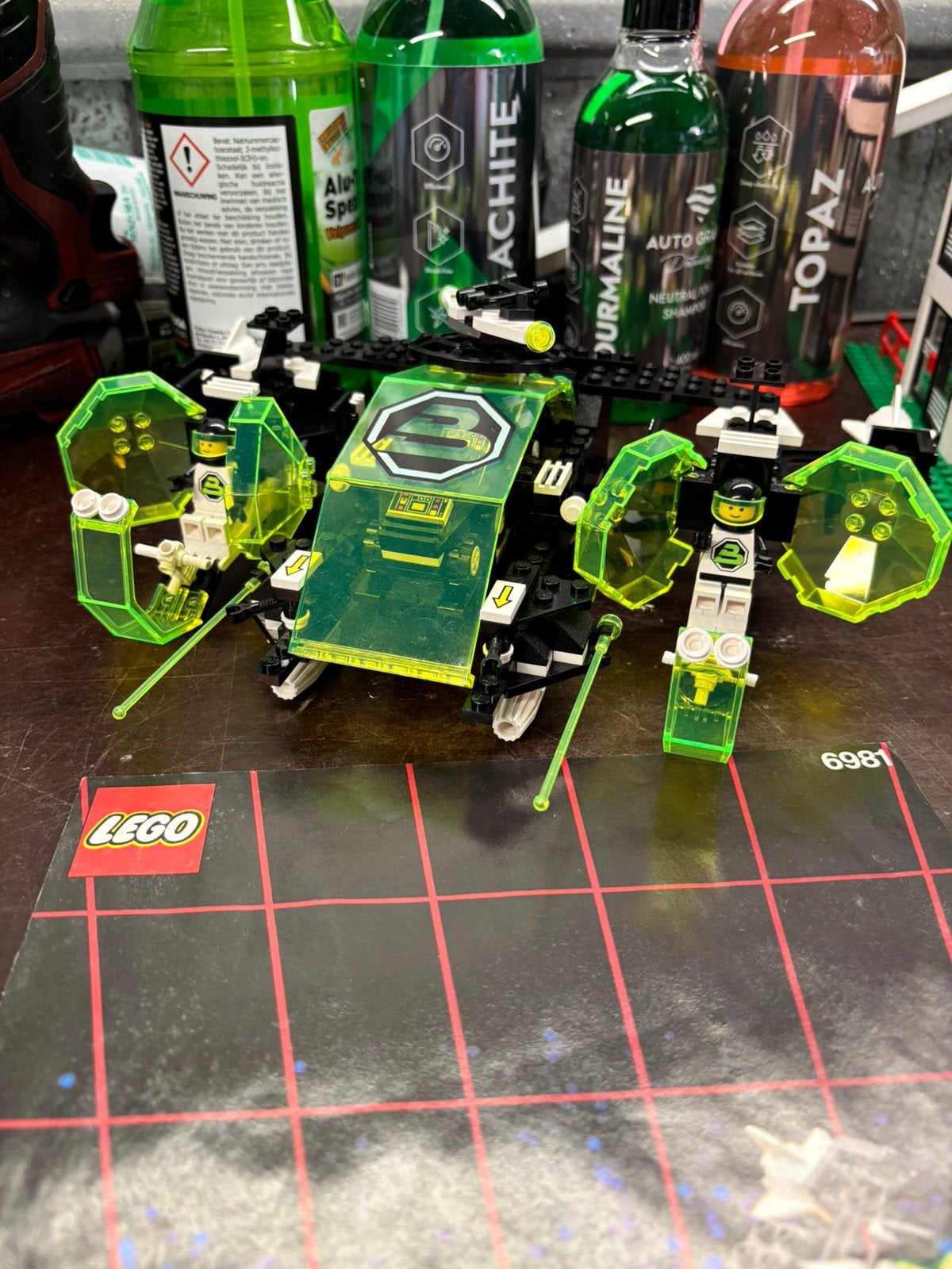 Lego 6981-6812-6832-6833 space, Gebruikt, Lego, Ophalen of Verzenden, Space