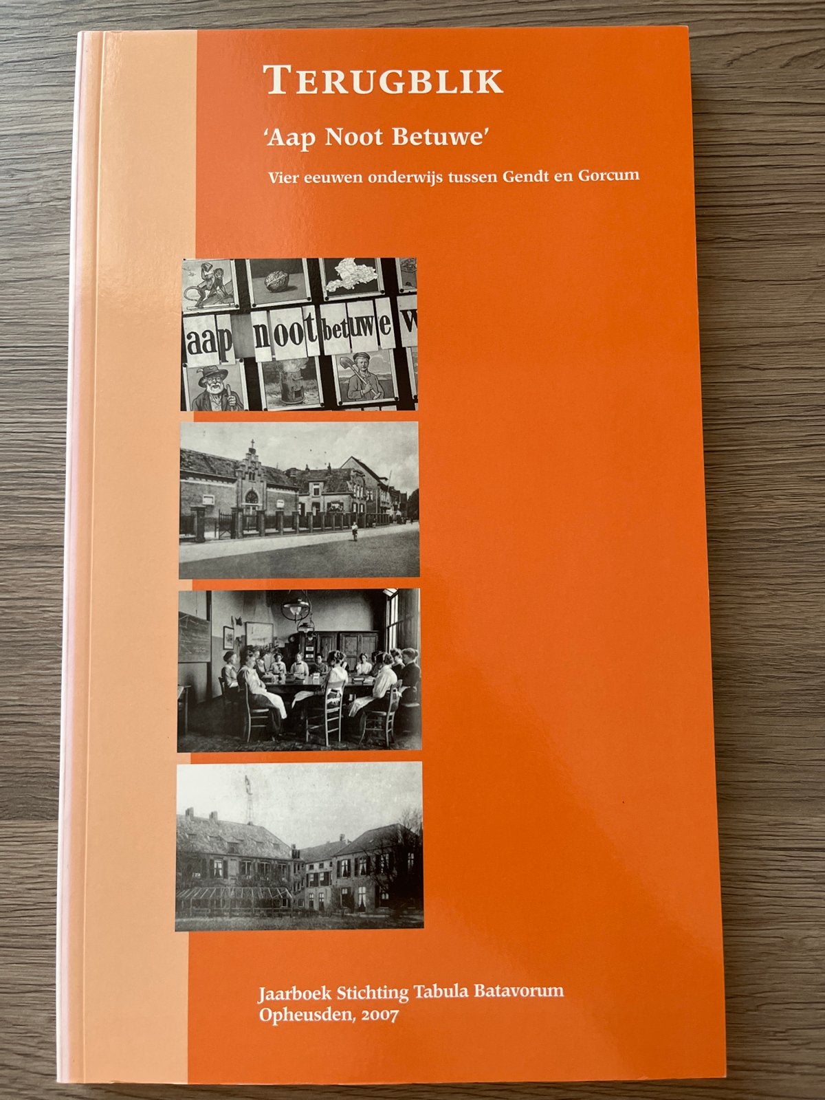 Terugblik 'Aap Noot Betuwe': Vier eeuwen onderwijs, Boeken, Ophalen of Verzenden, 20e eeuw of later, Zo goed als nieuw