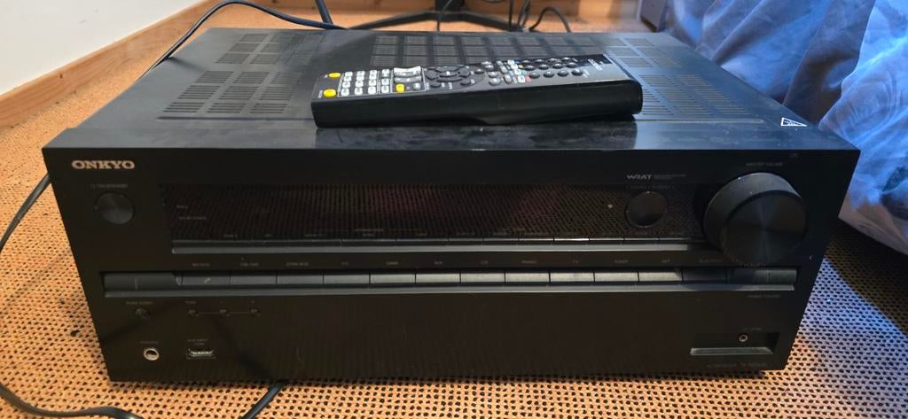 Onkyo TX-NR646 AV-receiver - 7.2-kanaals, Dolby Atmos, Gebruikt, Ophalen of Verzenden, 120 watt of meer, Onkyo