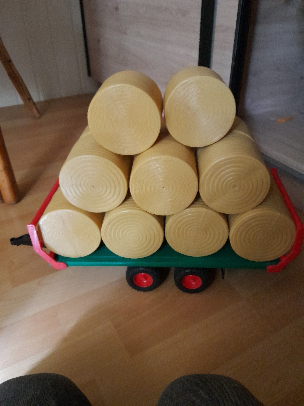bruder balenwagen, Ophalen of Verzenden, Tractor of Landbouw, Overige merken