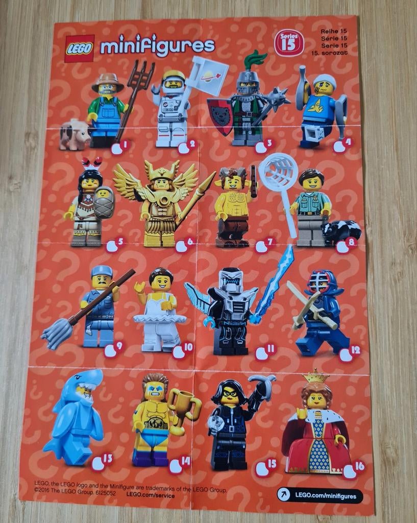 Lego 71011 Minifigures Serie 15, Lego, Nieuw, Ophalen of Verzenden, Minifiguren serie