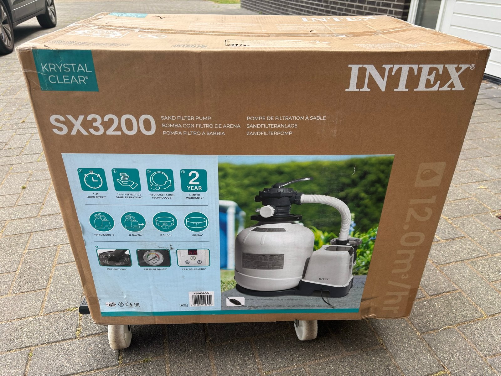 Intex Krystal Clear Zandfilterpomp SX3200