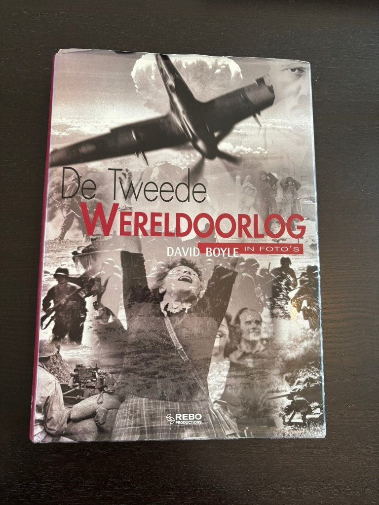 Boek, De tweede wereldoorlog in foto's, David Boyle, Boeken, Tweede Wereldoorlog, David Boyle, Ophalen of Verzenden, Zo goed als nieuw