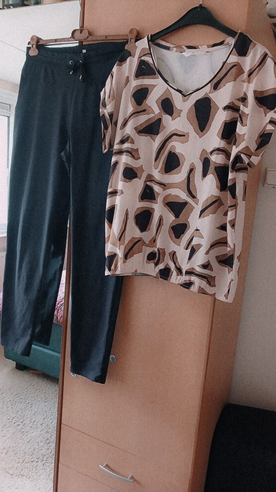 mooie set maat xl travelstof, Ophalen of Verzenden, Zo goed als nieuw, Maat 46/48 (XL) of groter