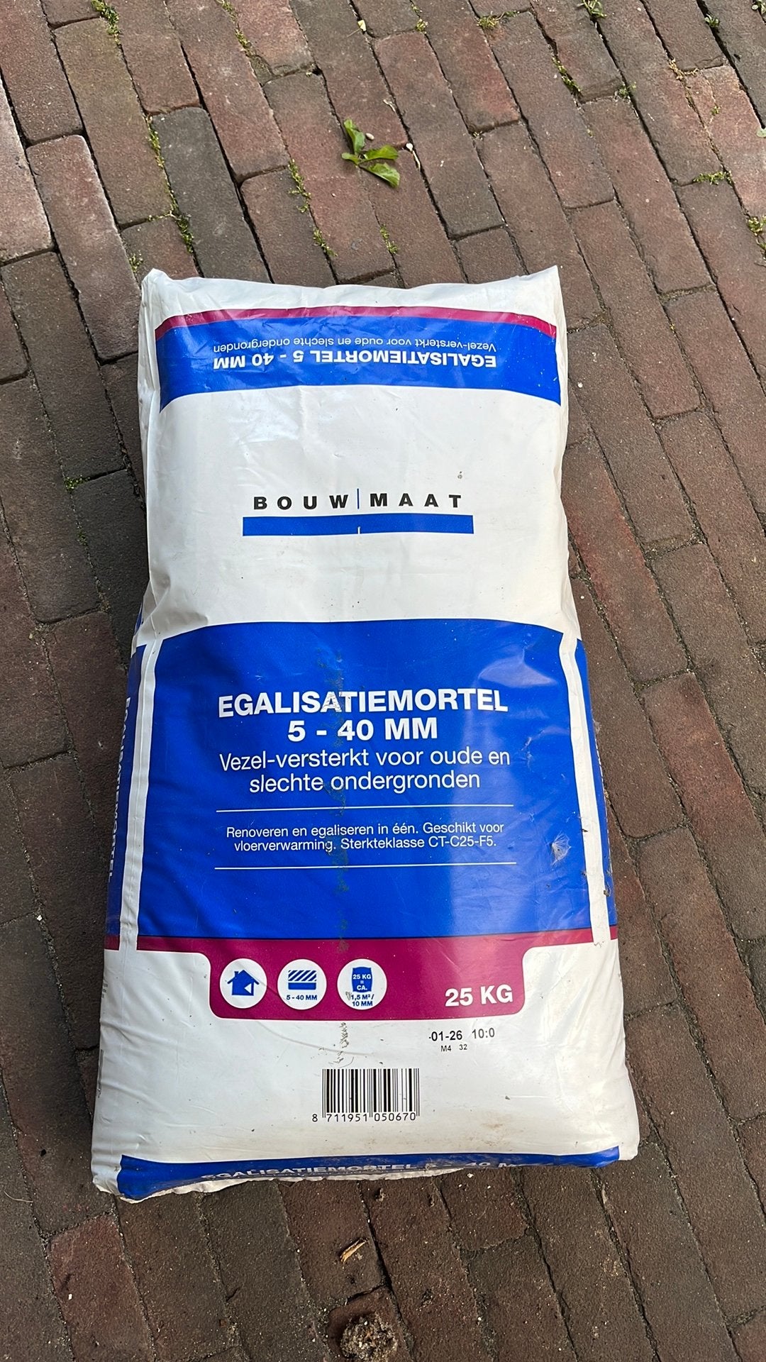 Egalisatie mortal, Ophalen, Nieuw