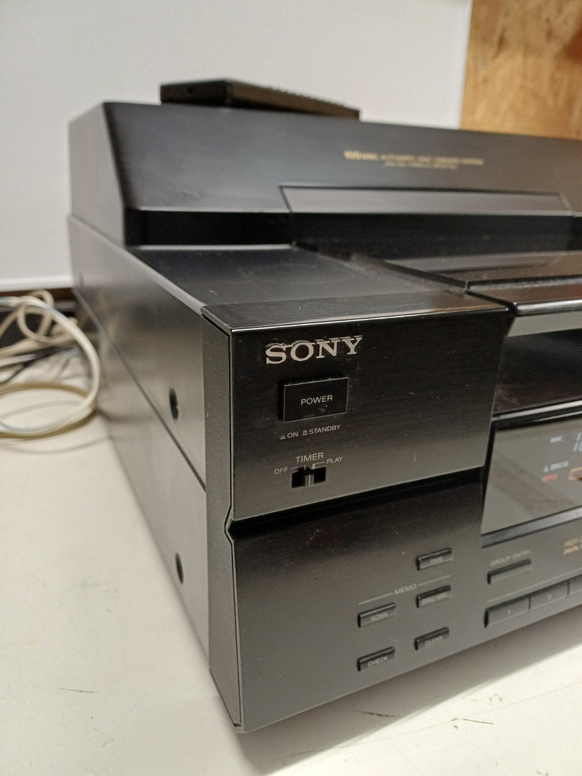 Sony CDP-CX151 100 CD Wisselaar met Afstandsbediening, Ophalen of Verzenden