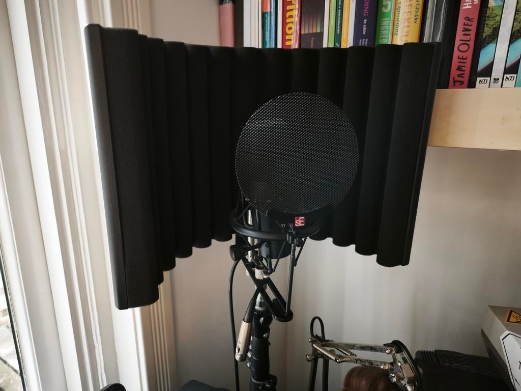 SE Electronics X1 condensatormicrofoon INCL XLR en standaard, Muziek en Instrumenten, Ophalen, Zo goed als nieuw, Studiomicrofoon