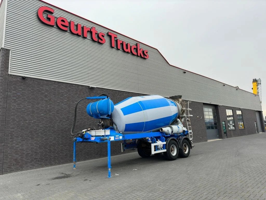 De Buf 2-ASSIGE 10M3 CONCRETE MIXER/MISCHER/MIXER (bj 2005), Blauw, Overige brandstoffen, Bedrijf, Aanhangers en Opleggers