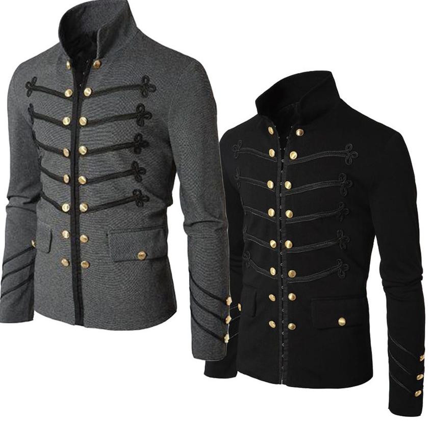 Victoriaanse korte heren jas (gothic steampunk kostuum), Kleding | Heren, Verzenden, Nieuw, Overige maten, Kleding