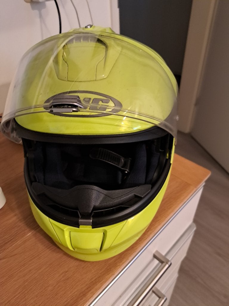 HJC RPHA MAX Systeemhelm - Geel (XL), Motoren, Ophalen, Systeemhelm, Heren, Tweedehands