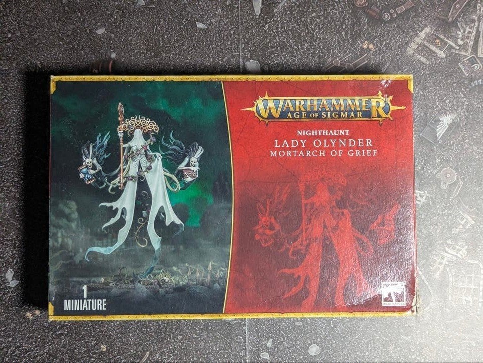 Warhammer Age of Sigmar: Lady Olynder, Mortarch of Grief, Ophalen of Verzenden, Nieuw, Warhammer