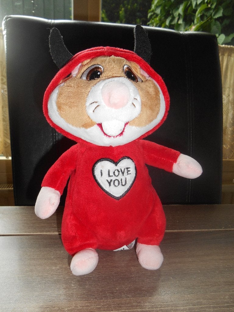 AH hamster Valentijn duiveltje Albert Heijn, Verzamelen, Albert Heijn, Ophalen of Verzenden