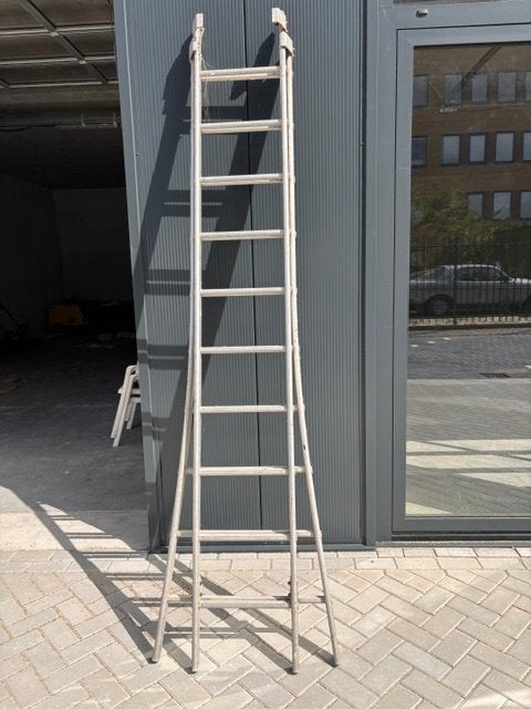 Ladder 2 delig, Ophalen, Gebruikt, Ladder, Opvouwbaar of Inschuifbaar