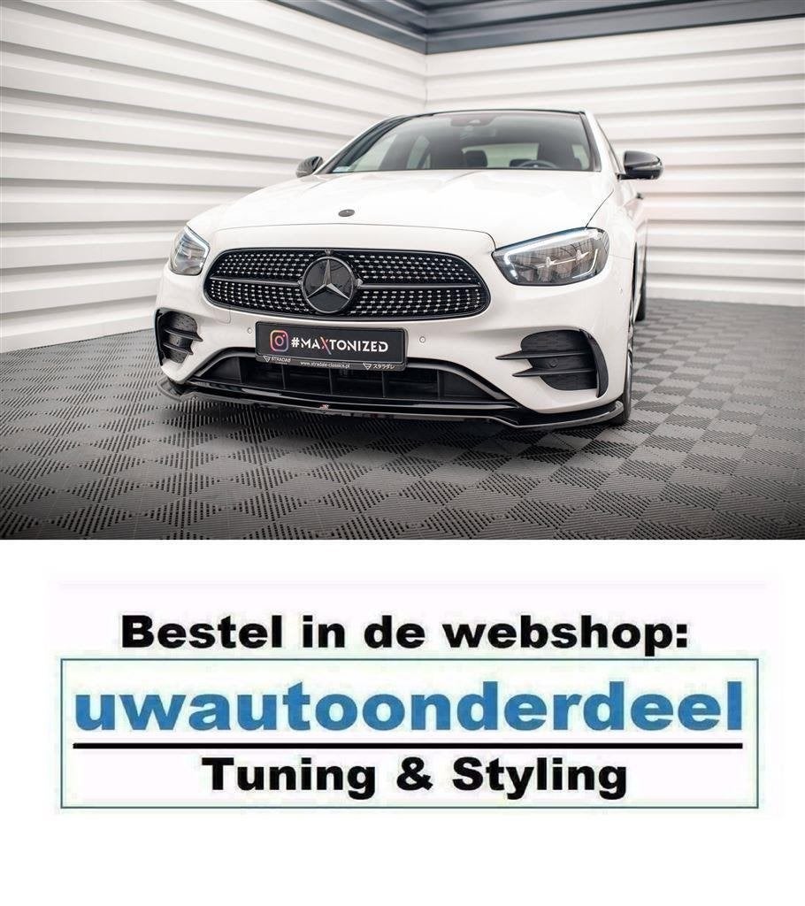 Spoiler Splitter Lip Voor Mercedes E Klasse W213 Facelift AM, Verzenden, Automotive Parts, A.parts@hotmail.nl, Trasmolenlaan 12 3447 GZ Woerden