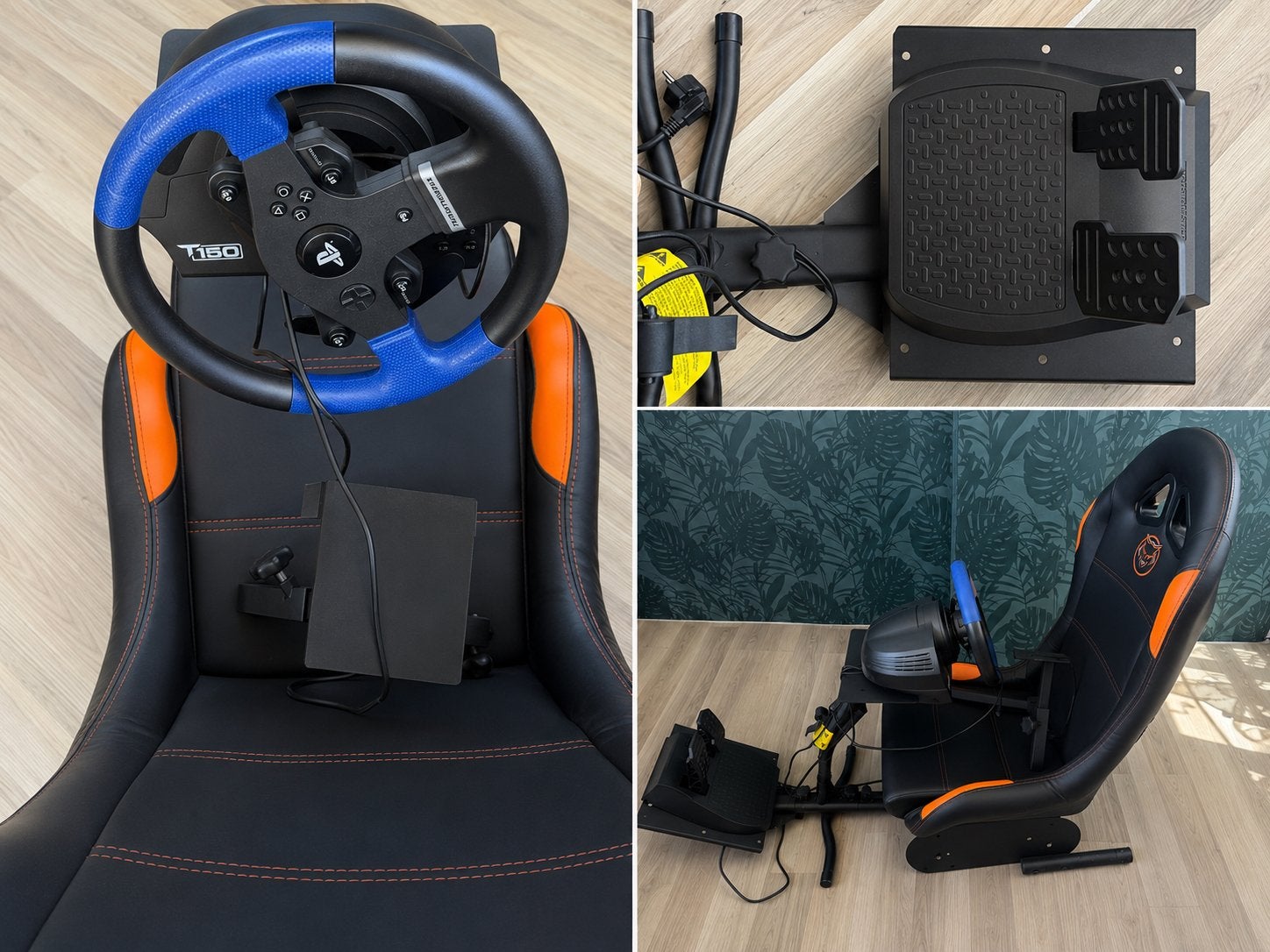 Thrustmaster T150 racestuur met Playseat Challenge, Ophalen, Overige merken, Gebruikt