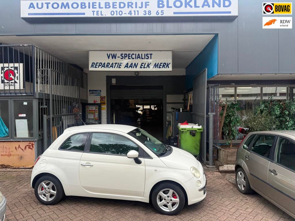 Fiat 500 1.4-16V Pop/ met onderhoudshistorie, Airco, NAP en, Auto's, Fiat, Voorwielaandrijving, 101 pk, Gebruikt, 31 €/maand