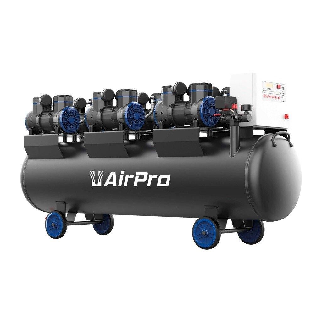 Compressor olievrij 6x2pk 280L tank, Verzenden