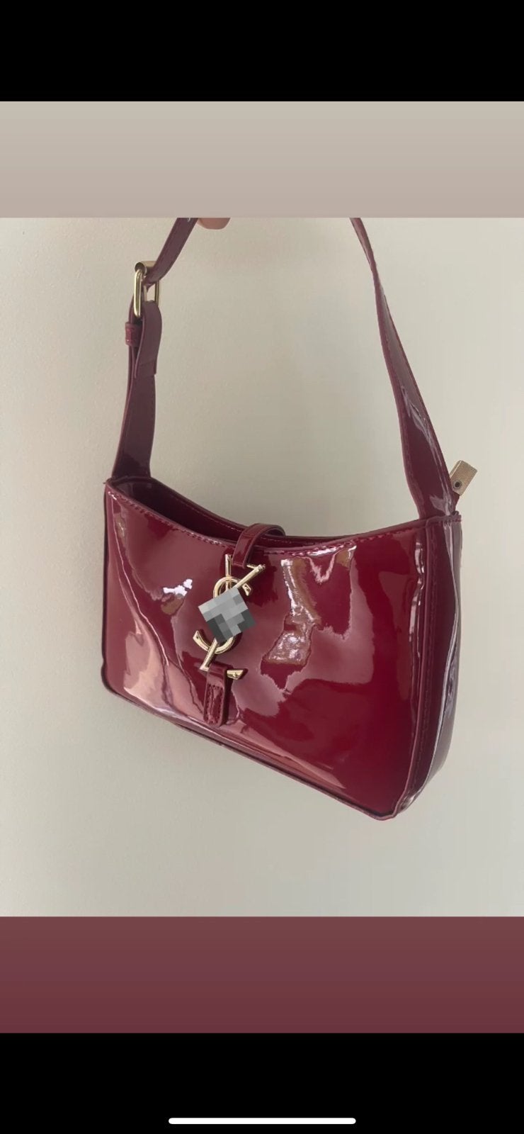 Rode tas, Ophalen of Verzenden, Zo goed als nieuw, Rood