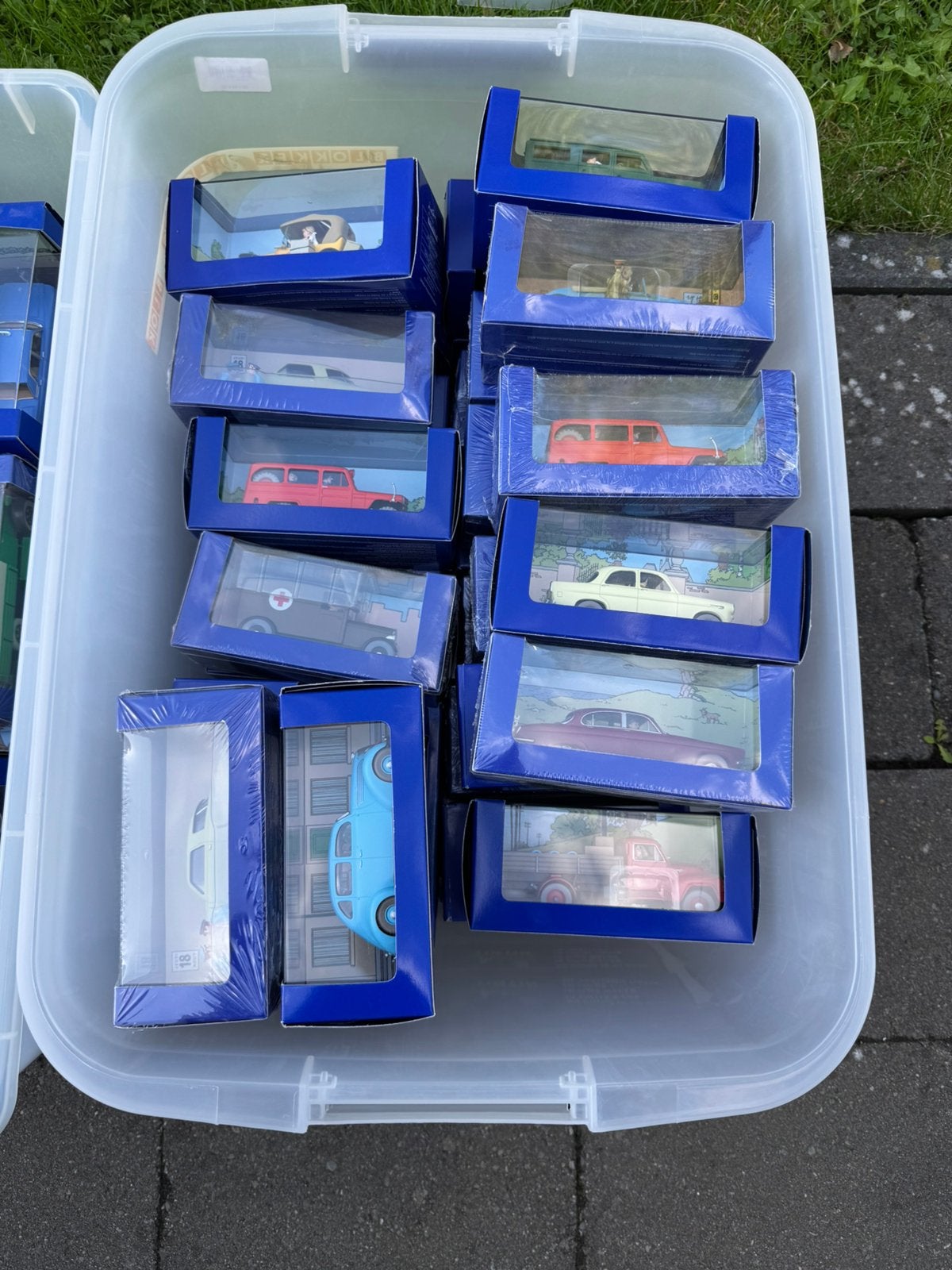 De Auto van Kuifje 2x complete verzameling, Verzamelen, Ophalen