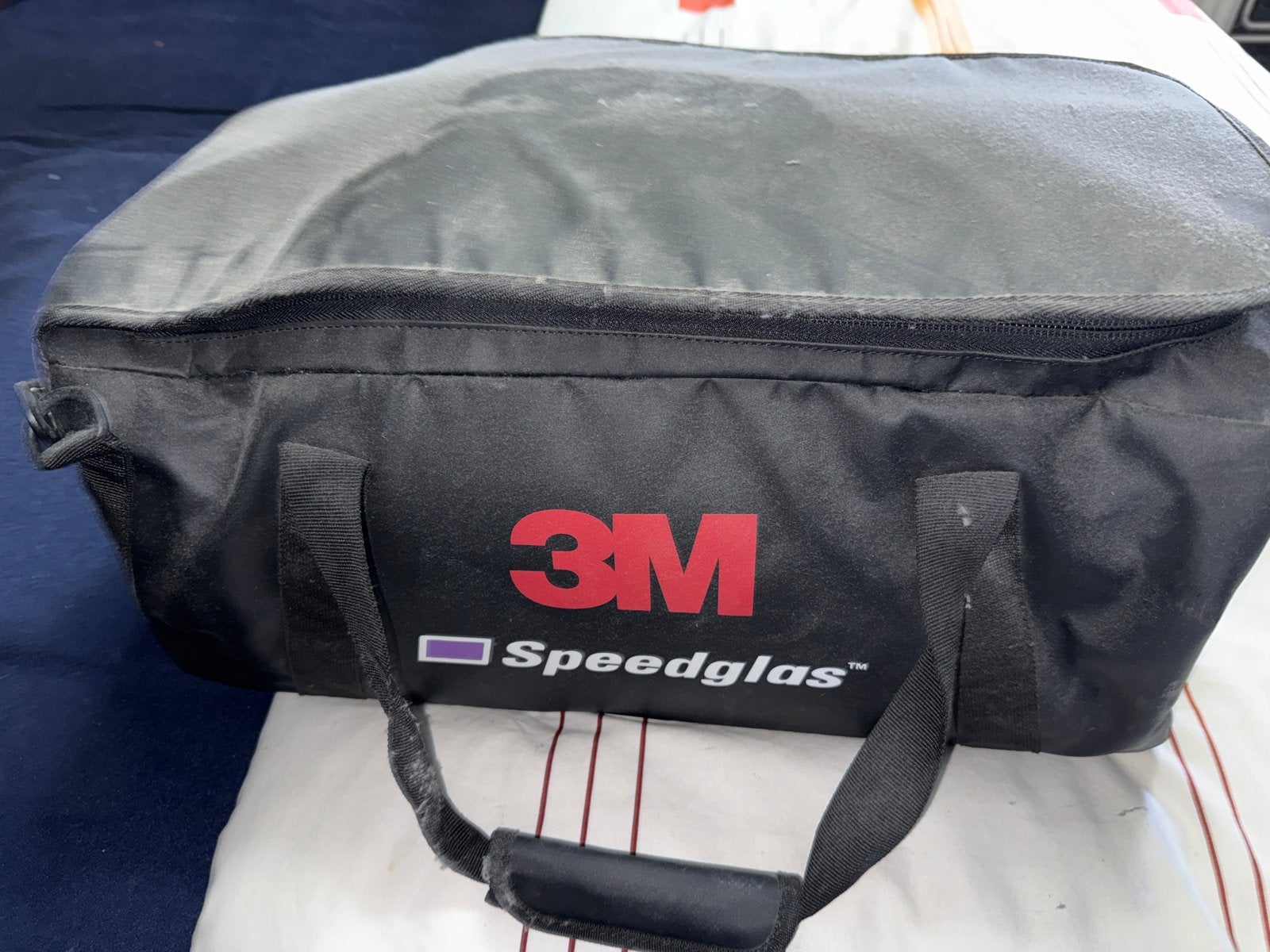 3M Speedglas lashelm set - Compleet en klaar voor gebruik, Lasfilter, Ophalen of Verzenden, Gebruikt