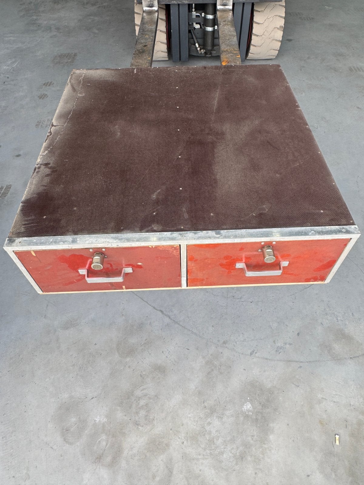 Ladebox met 2 lades, Ophalen