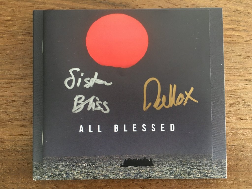 Cd Faithless All Blessed GESIGNEERD Rollo & Sister Bliss NEW, Pop, Ophalen of Verzenden, Nieuw in verpakking, Digipak