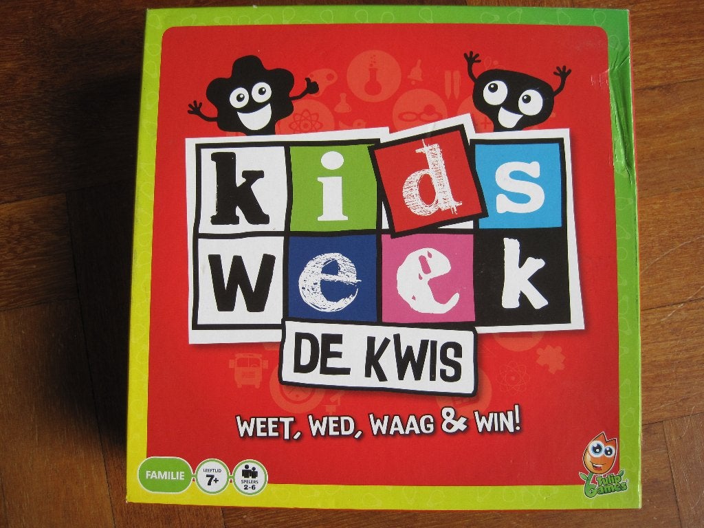 Bordspel Kidsweek de kwis, Ophalen of Verzenden, Gebruikt, Puzzelen