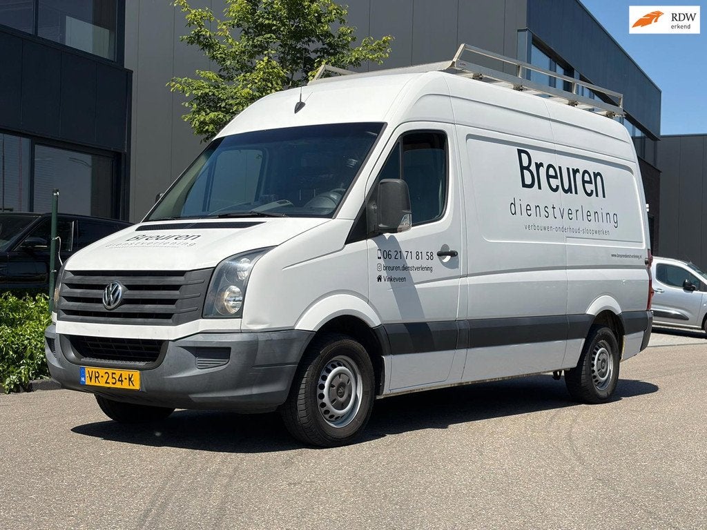 Volkswagen Crafter 35 2.0 TDI L2H2 BM Export, Auto's, Bestelauto's, Euro 5, Gebruikt, 4 cilinders, Wit