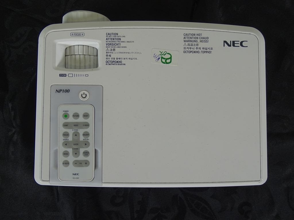 A7491. NEC beamer, Ophalen of Verzenden, Gebruikt, LED