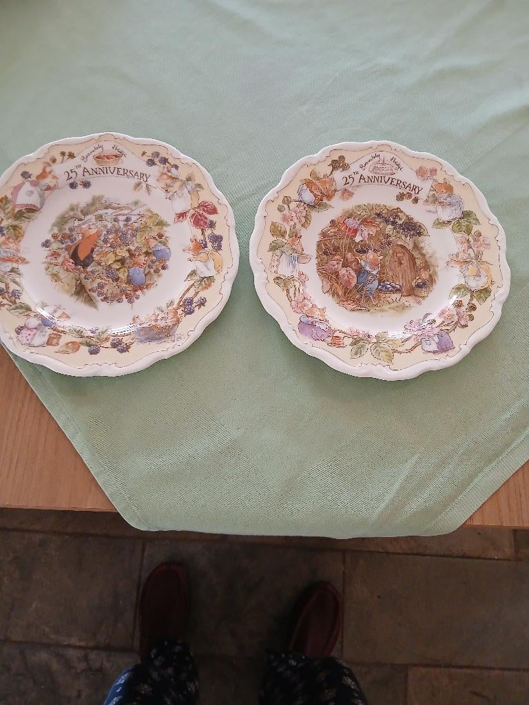 brambly hedge borden diversen, Ophalen of Verzenden, Nieuw, Porselein, Bord of Schaal