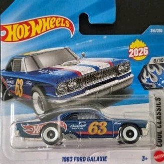 Hot Wheels Ford Galaxy 1963, Ophalen of Verzenden, Nieuw, Auto