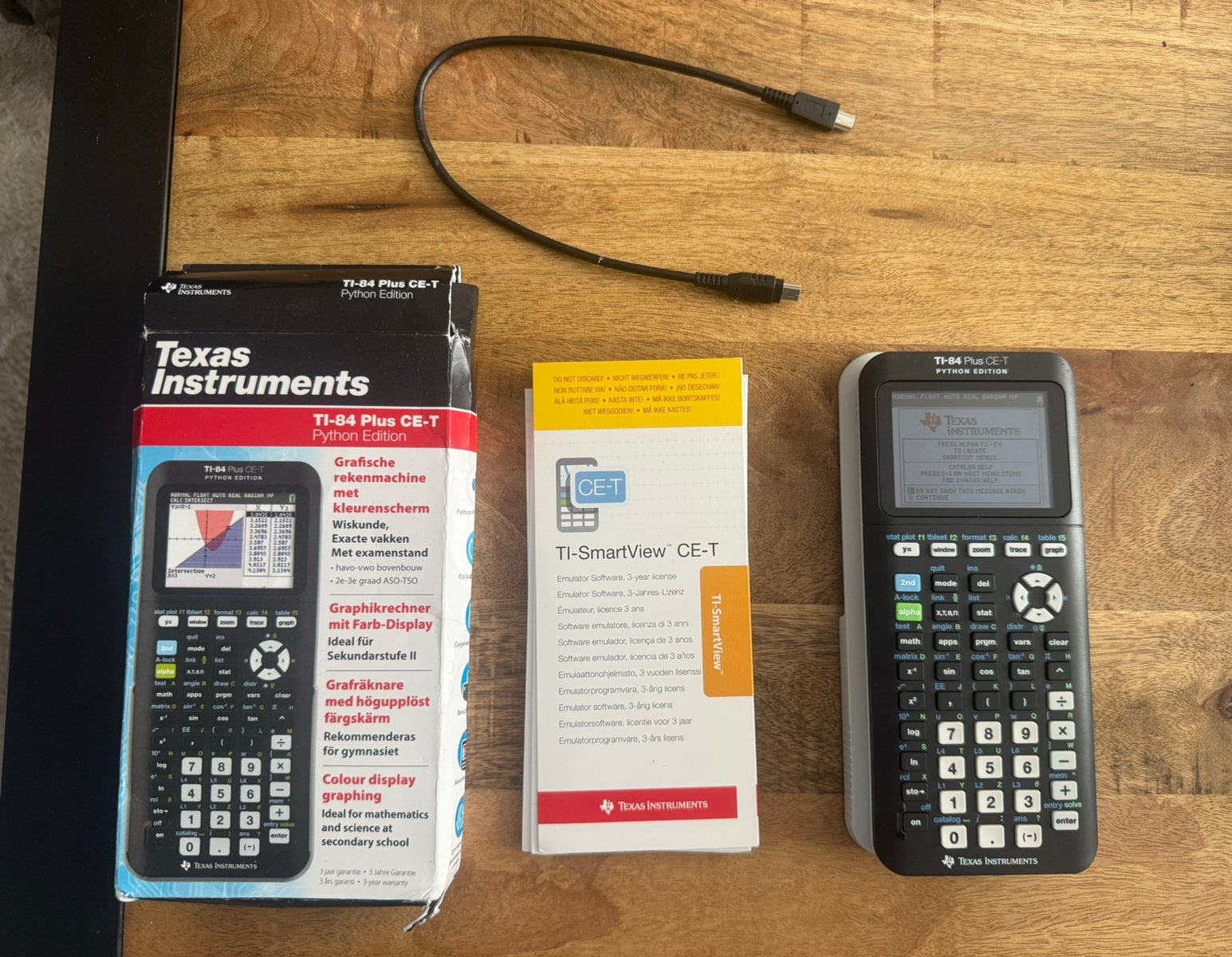 Grafische rekenmaschine ti-84 plus, Ophalen of Verzenden, Grafische rekenmachine, Zo goed als nieuw