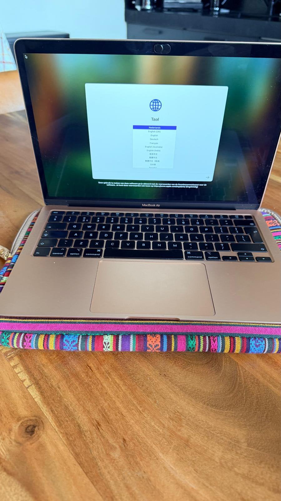 MacBook Air 13-inch 2020 - Rosé goud, Computers en Software, 13 inch, Minder dan 2 Ghz, Ophalen of Verzenden, Zo goed als nieuw