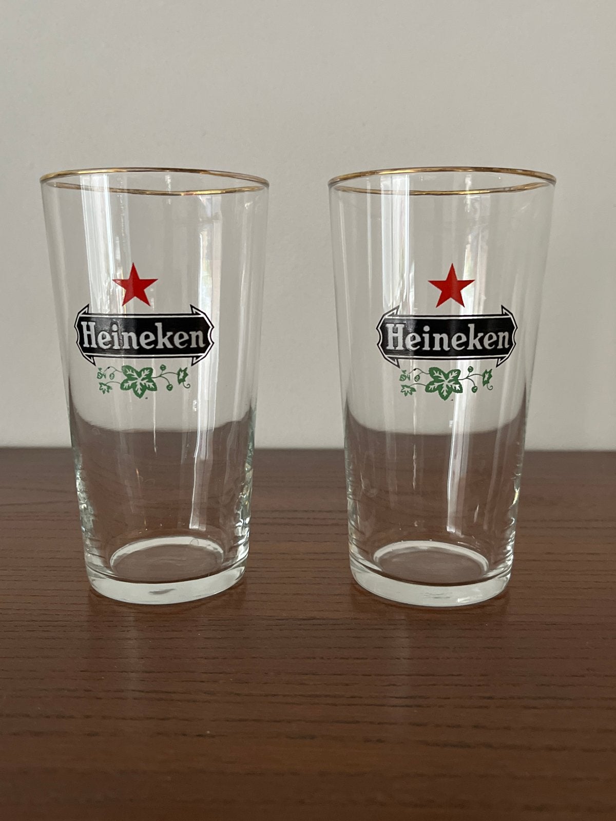 Nieuwe Heineken glazen (set van 2), Ophalen of Verzenden, Nieuw, Gebruiksvoorwerp