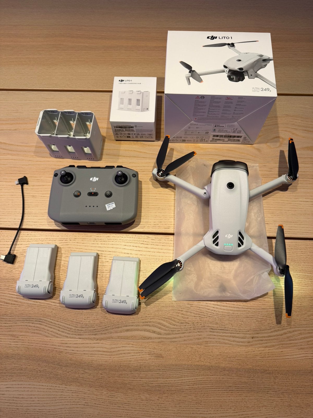 DJI Lito 1 (RC-N3) - Grijs, Cameradrone, 5 tot 10 kilometer, Zo goed als nieuw, DJI