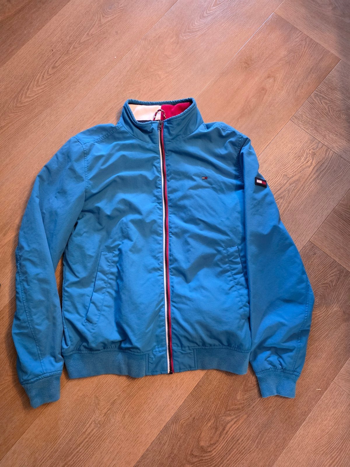 tommy hilfiger zomerjas maat xl, Ophalen of Verzenden, Zo goed als nieuw, Blauw