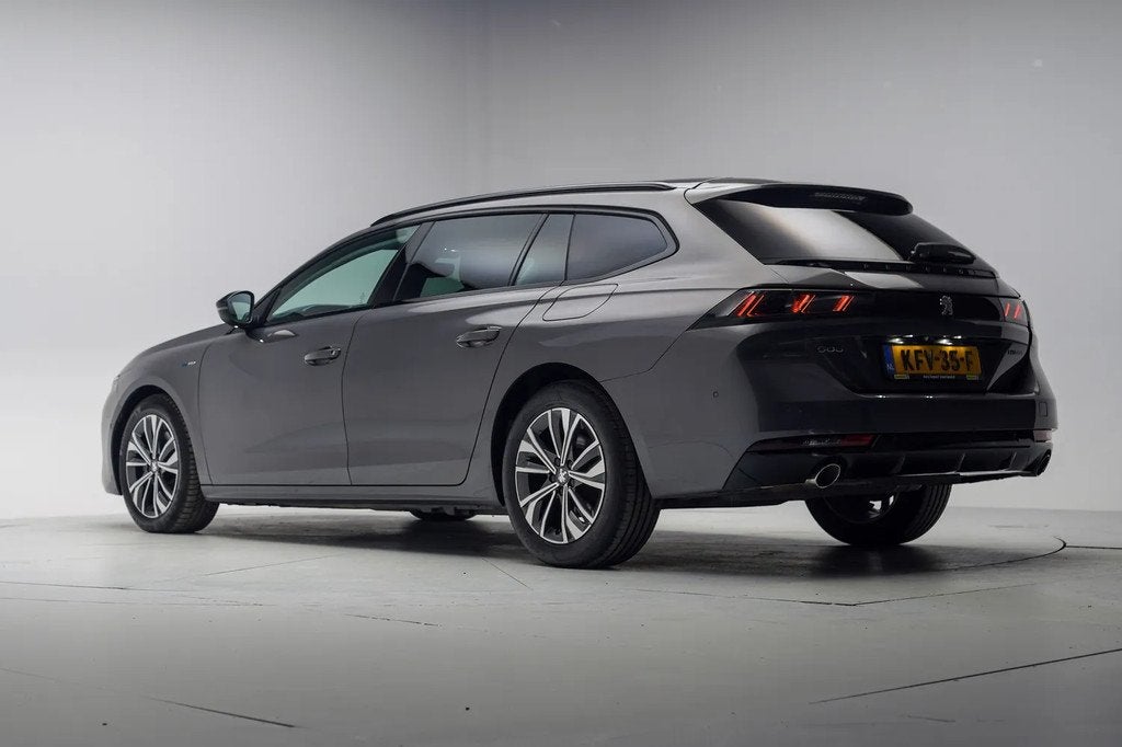 Peugeot 508 SW 1.6 HYbrid 224pk Allure Aut. [ LED Adapt.crui, Auto's, Peugeot, 745 kg, Gebruikt, Parkeersensor, 4 cilinders