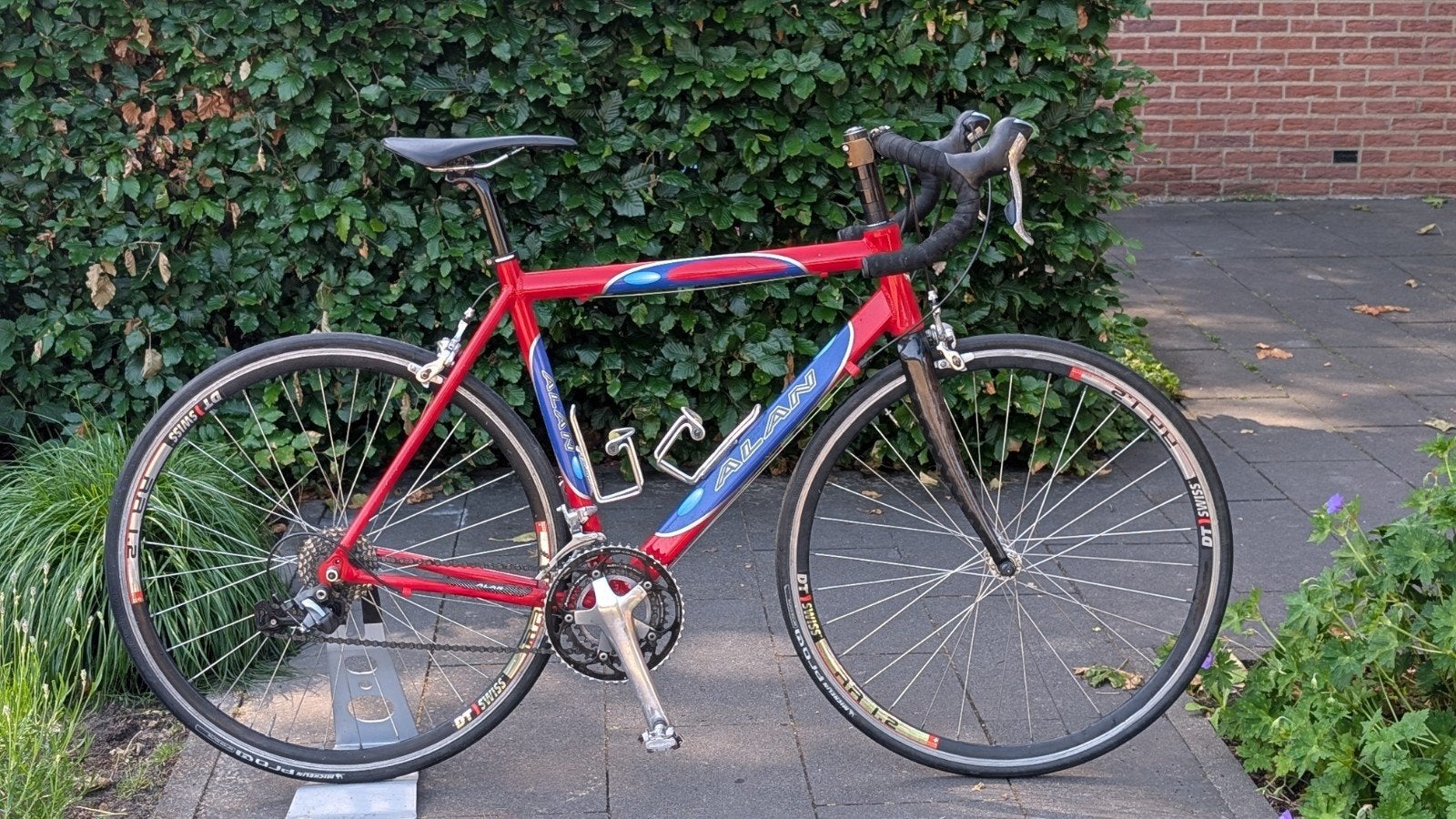 Alan Racefiets met Shimano Ultegra - Framemaat 54 cm, Fietsen en Brommers, Fietsen | Racefietsen, Gebruikt, Aluminium, 53 tot 57 cm