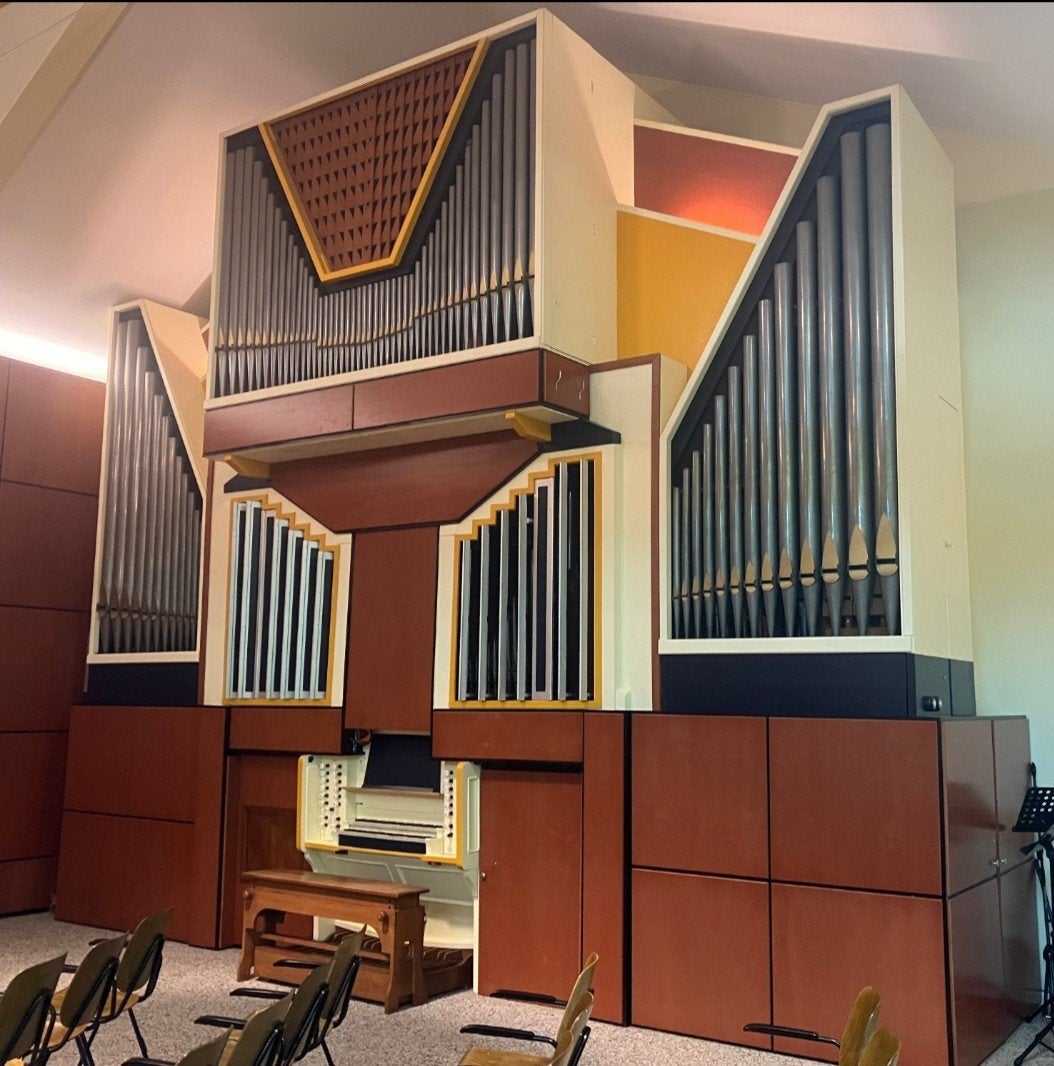 Kerkorgel 25 stemmen, Muziek en Instrumenten, Orgels, Ophalen, Gebruikt, 2 klavieren, Orgel