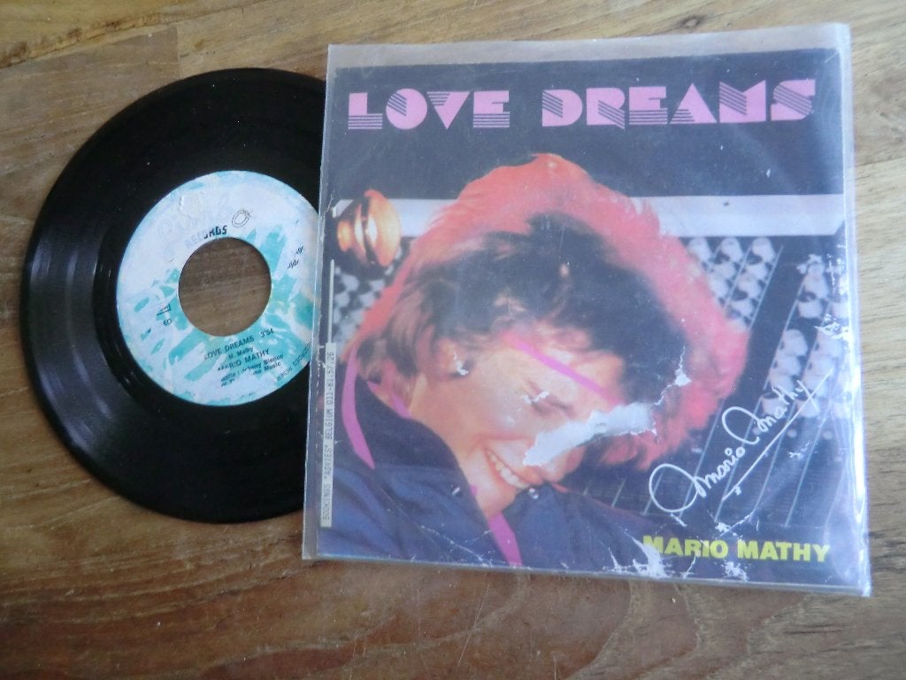 mario mathy    jambo sana/love dreams, Gebruikt, Verzenden, 7 inch, Single