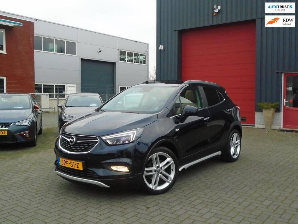Opel MOKKA X 1.4 Turbo,Schuifdak,19'',Trekhaak Automaat, Auto's, Opel, Gebruikt, Leder, 1364 cc, SUV of Terreinwagen