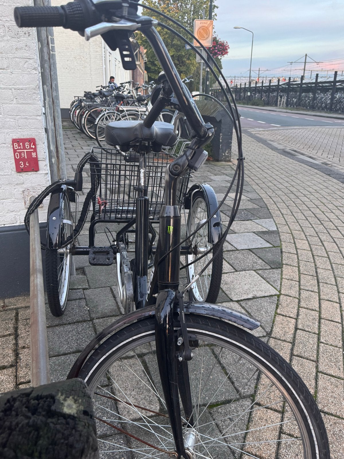 Popal F200 driewieler - Zwart - Zo goed als nieuw, Fietsen en Brommers, Fietsen | Driewielfietsen, Ophalen of Verzenden, Zo goed als nieuw