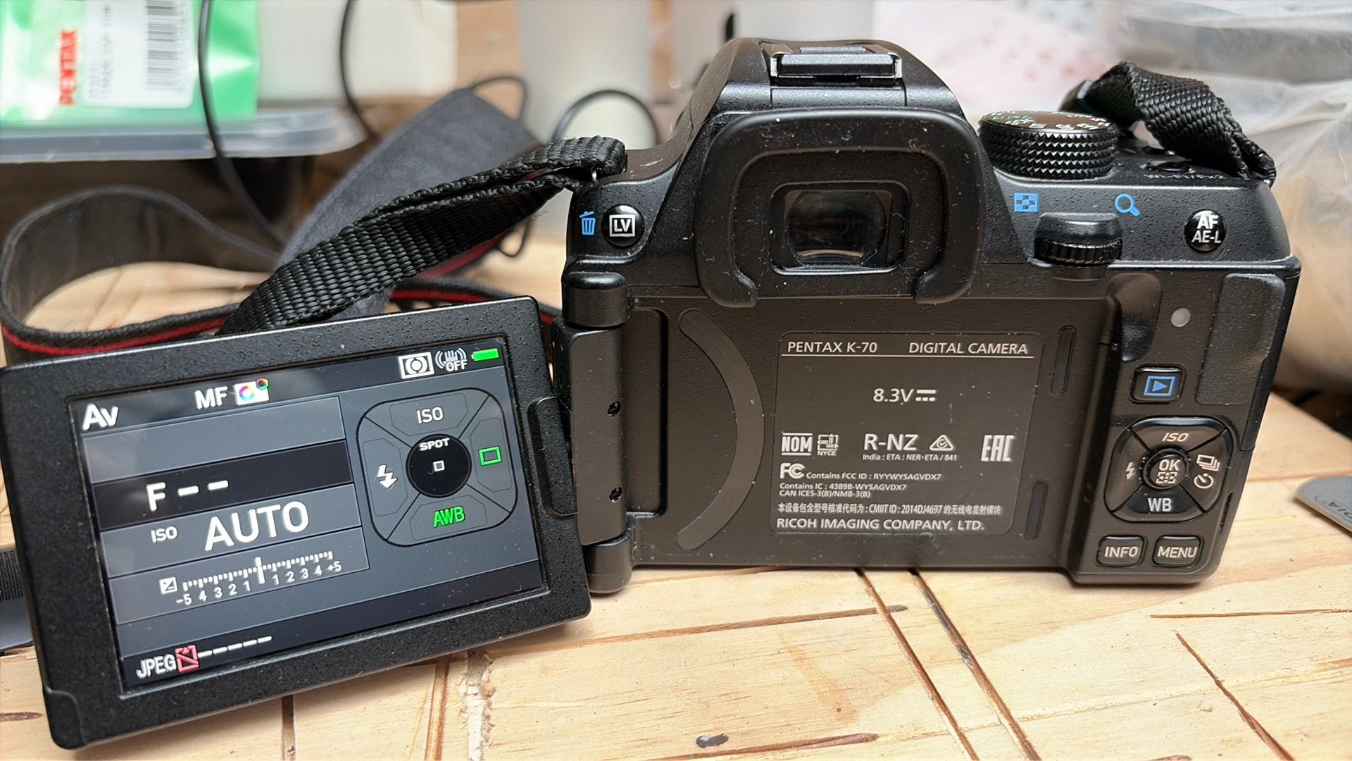 Pentax K-70 body Spiegelreflexcamera + kit lens 18-55, Audio, Tv en Foto, Fotocamera's Digitaal, Gebruikt, Spiegelreflex, Ophalen of Verzenden