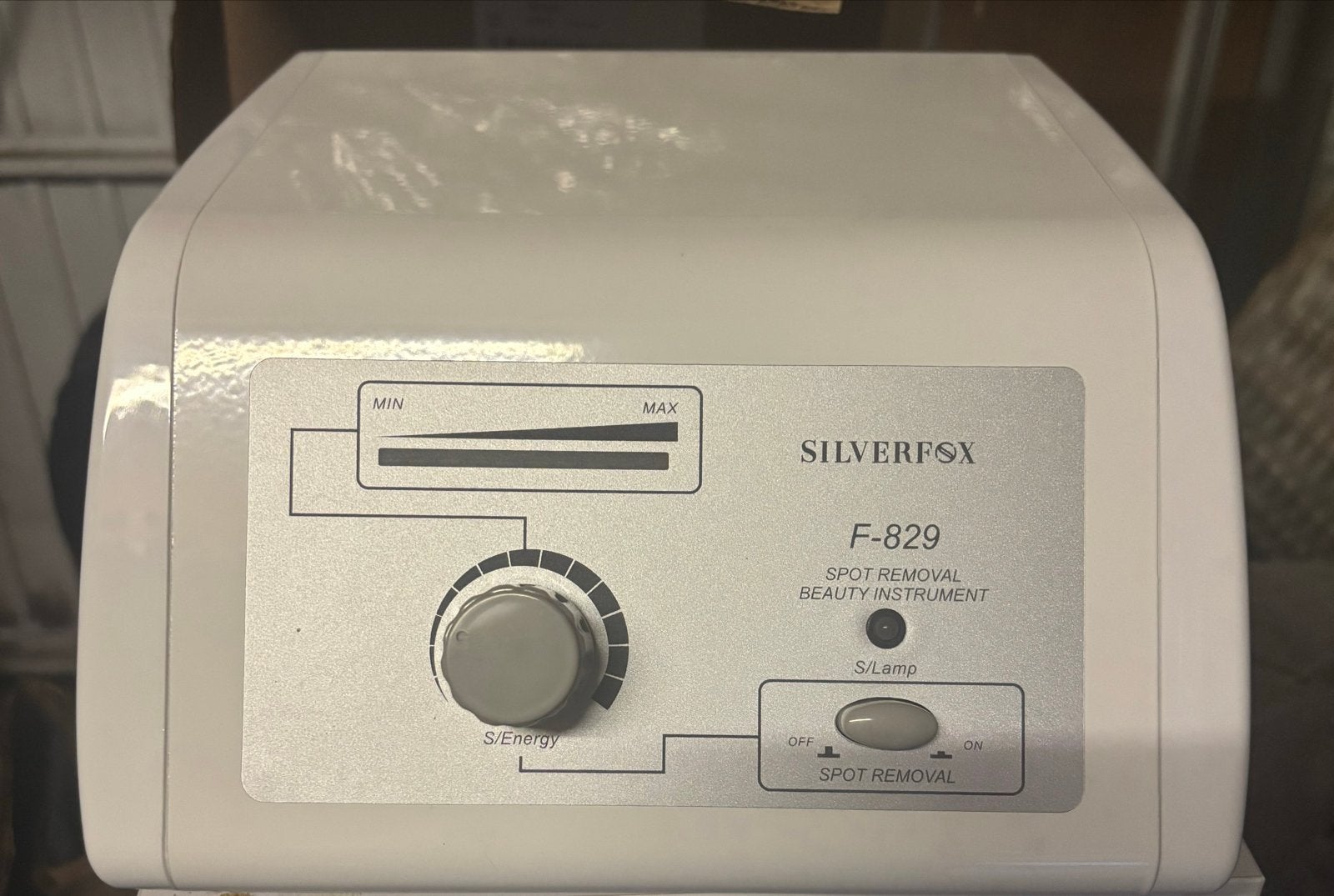 Silverfox F-829 Spot Removal Beauty Instrument, Ophalen of Verzenden, Gebruikt, Gehele gezicht, Verzorging