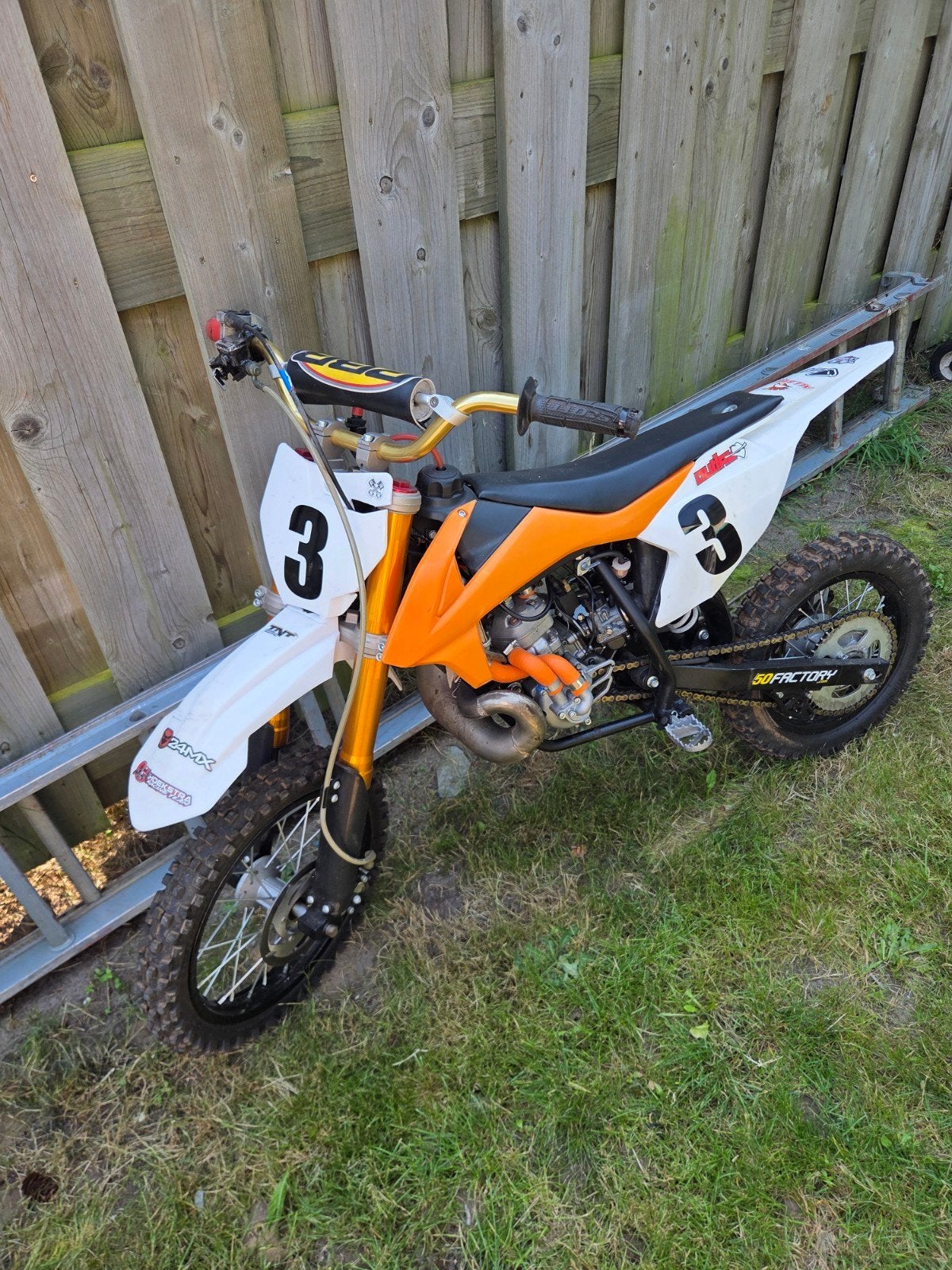 KTM SX 50 Mini Crossmotor - Perfect voor jonge rijders, Fietsen en Brommers, Minibikes, Midibikes en Pitbikes, Ophalen, Gebruikt