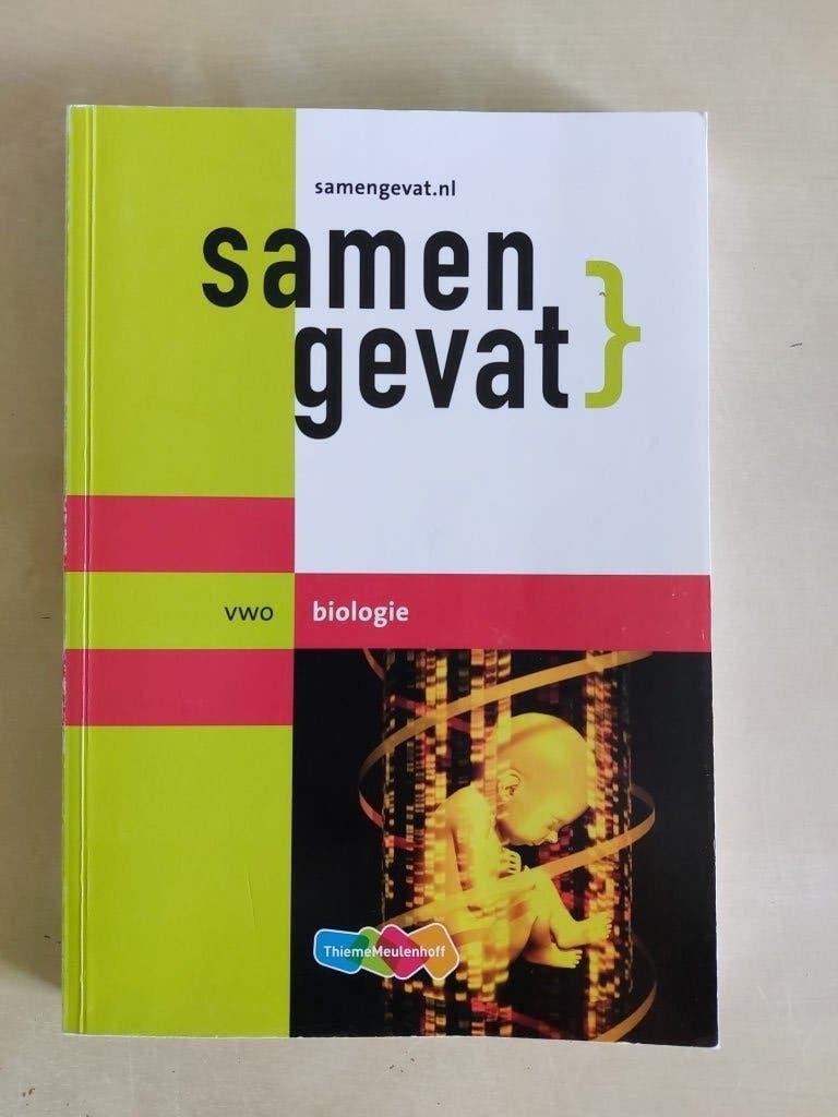 Samengevat Biologie VWO, Boeken, Schoolboeken, Ophalen of Verzenden, Zo goed als nieuw, VWO, Biologie