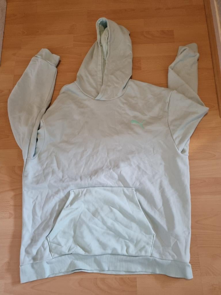 puma hoody maat l, Ophalen of Verzenden, Zo goed als nieuw, Zwart