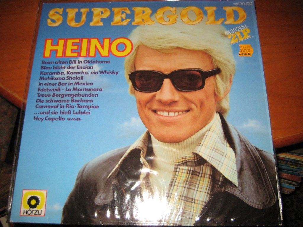 2 LPs, Heino: Supergold, Ophalen of Verzenden, Zo goed als nieuw, LP