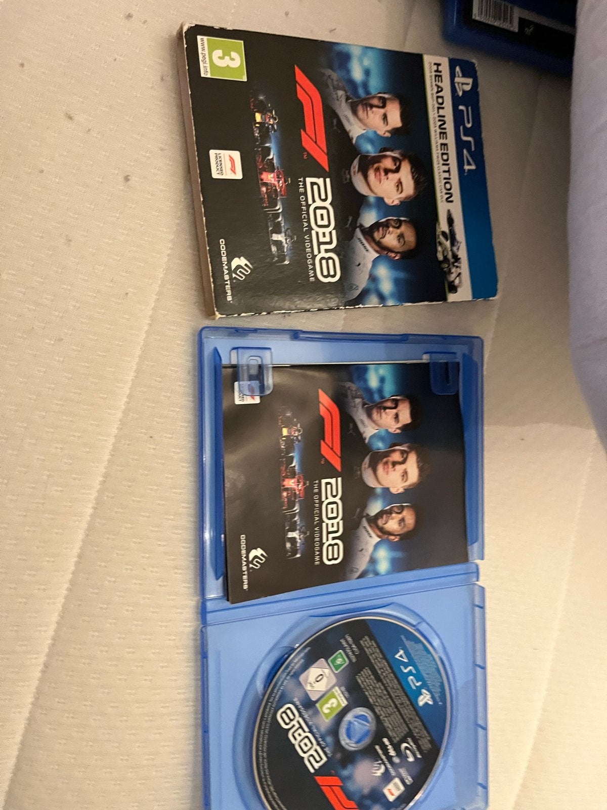 F1 2018 Headline Edition PS4 - Racegame, Gebruikt, 1 speler, Racen en Vliegen, Eén computer